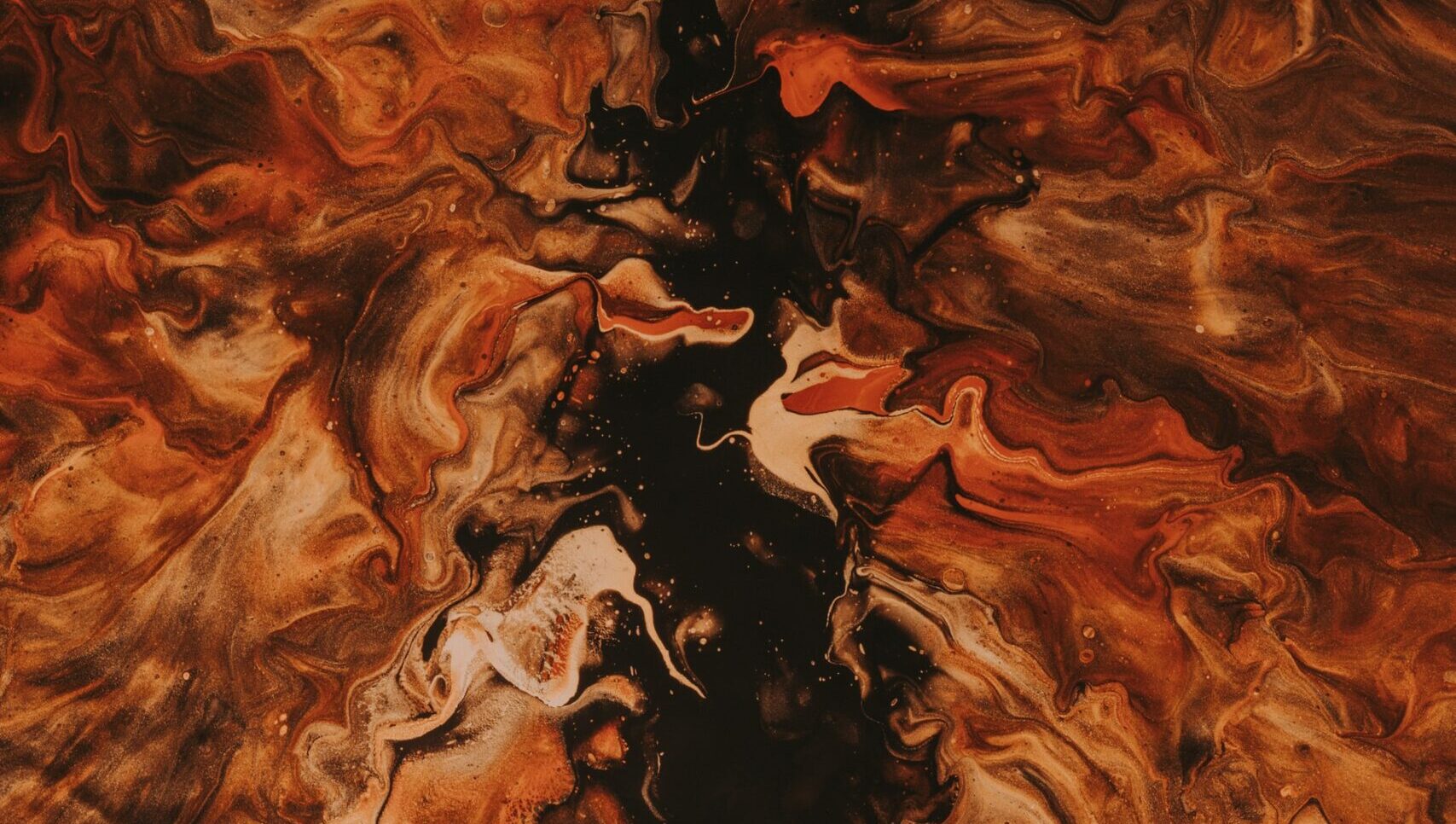 An abstract depiction of fire.