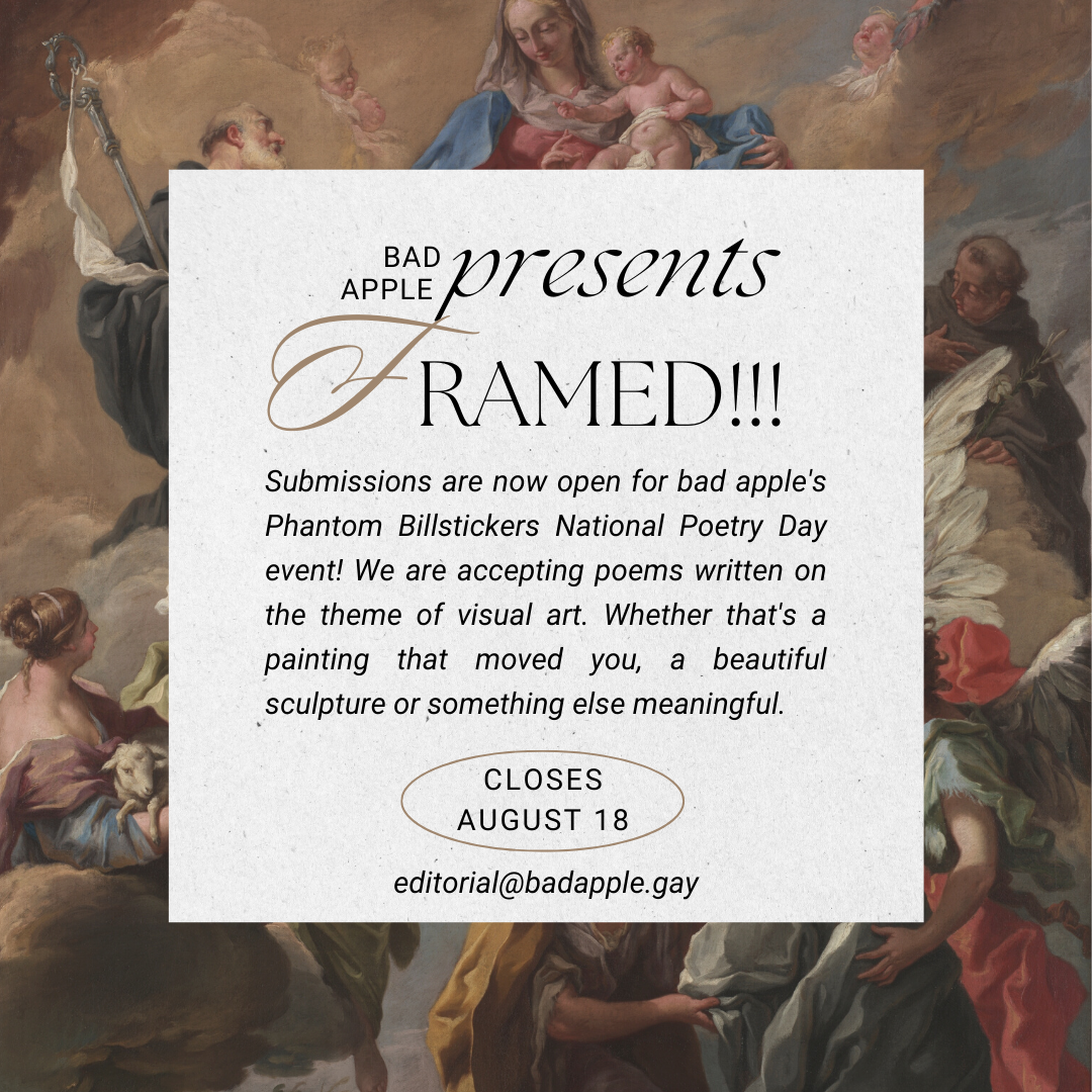 Submissions open for FRAMED!