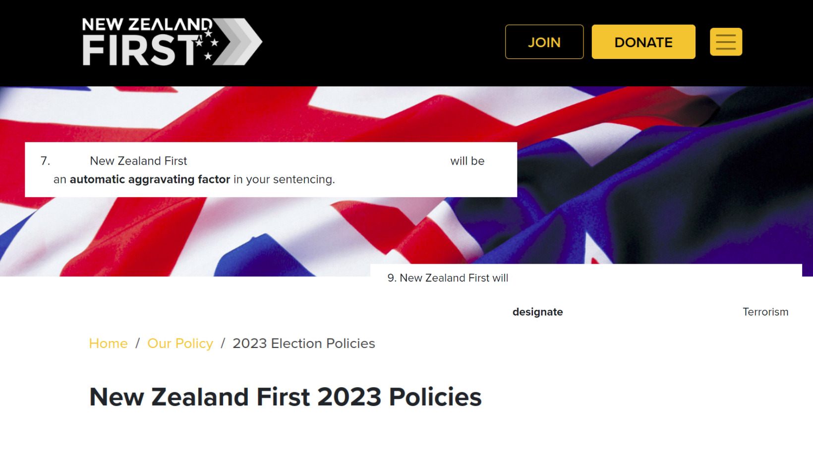 an automatic aggravating factor