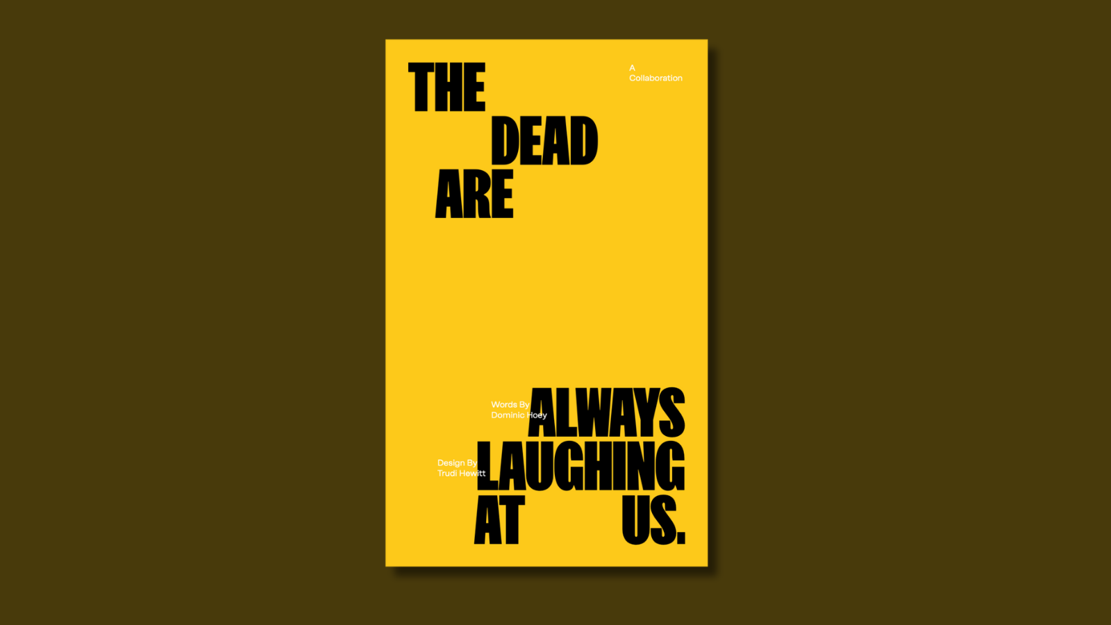 Dominic Hoey: Dead Birds, Dead Laughter